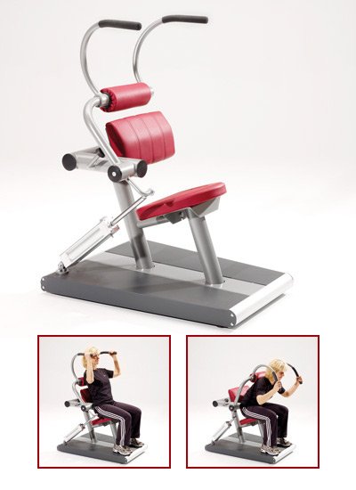 Bauch- / Rückentrainer | Für die geraden Bauchmuskeln und den unteren Rücken